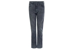 Wrangler Straight-Jeans Greensboro Dunkelblau/Grau/Blau