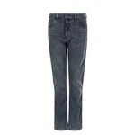 Wrangler Straight-Jeans Greensboro Dunkelblau/Grau/Blau