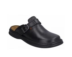 Josef Seibel Pantolette Clog Madrid Schwarz