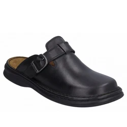 Josef Seibel Pantolette Clog Madrid Schwarz