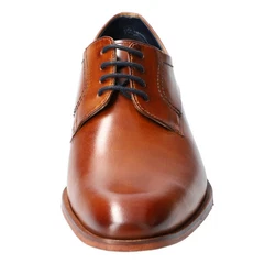 bugatti Schnürschuh (312752031100) Braun/Hellblau/Bordeaux/Beige