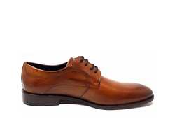 bugatti City Schnürschuh MILKO Beige/Braun/Orange