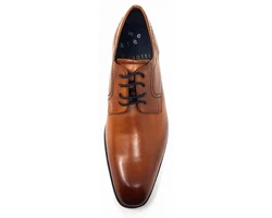 bugatti City Schnürschuh MILKO Beige/Braun/Orange