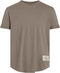 Calvin Klein Jeans T-Shirt Grau/Khaki/Braun/Beige