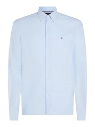 Tommy Hilfiger Langarmhemd OXFORD DOBBY SF SHIRT Hemden blau