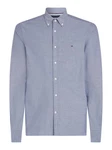 Tommy Hilfiger Langarmhemd OXFORD DOBBY SF SHIRT Hemden blau/schwarz/navy