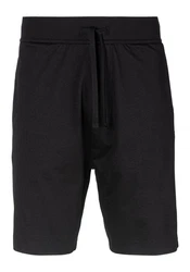 BOSS Sweatshorts Kordelzug Schwarz/Dunkelgrau