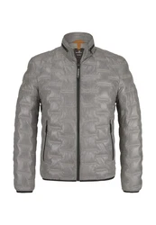 Milestone Lederjacke Style MSAversa Grau/Dunkelgrau/Hellgrau