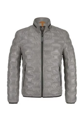 Milestone Lederjacke Style MSAversa Grau/Dunkelgrau/Hellgrau