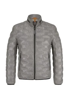 Milestone Lederjacke Style MSAversa Grau/Dunkelgrau/Hellgrau
