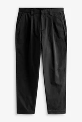 Next Stoffhose EDIT Hose Schwarz/Dunkelgrau