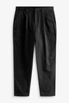 Next Stoffhose EDIT Hose Schwarz/Dunkelgrau