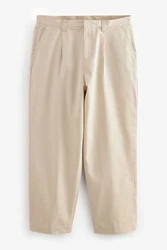 Next Stoffhose EDIT Hose Khaki/Beige
