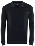 Hajo Sweatshirt Herren Modisch Bügelfrei 