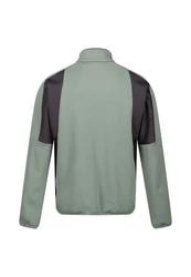 Regatta Strickfleecejacke Grau/Grün/Dunkelgrün/Hellgrau