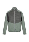 Regatta Strickfleecejacke Grau/Grün/Dunkelgrün/Hellgrau
