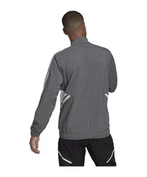 adidas Performance Sweatjacke Condivo 22 Präsentationsjacke Hellgrau/Grau/Dunkelgrau