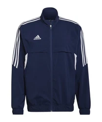 adidas Performance Sweatjacke Condivo 22 Präsentationsjacke Dunkelblau