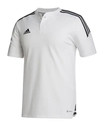 adidas Performance T-Shirt Condivo 22 Poloshirt Grau/Hellgrau/Creme/Weiß