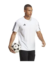 adidas Performance T-Shirt Tiro 23 Competition Weiß/Creme/Grau/Hellgrau