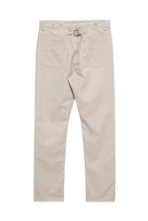 KingKerosin Stoffhose mit Cinch-Back Khaki/Beige