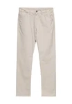 KingKerosin Stoffhose mit Cinch-Back Khaki/Beige