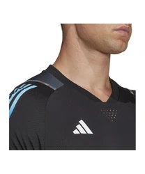 adidas Performance T-Shirt Tiro World Cup Pro Trikot Schwarz/Dunkelgrau/Mischfarben/Grau