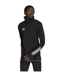 adidas Performance Sweatjacke Tiro 23 Warmtop Schwarz/Rot