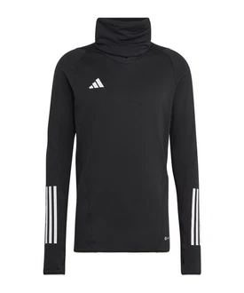 adidas Performance Sweatjacke Tiro 23 Warmtop Schwarz/Rot