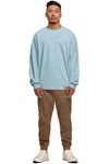 Reichstadt Longsleeve Oversize Langarm Shirt Style 23RS042 Blau (23RS042)