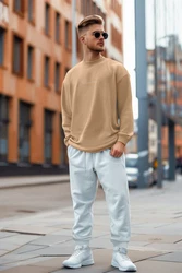 Reichstadt Longsleeve Oversize Langarm Shirt Style 23RS042 Warmbraun (23RS042)