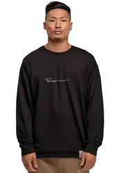 Reichstadt Longsleeve Oversize Langarm Shirt Style 23RS042 Schwarz (23RS042)