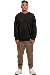 Reichstadt Longsleeve Oversize Langarm Shirt Style 23RS042 Schwarz (23RS042)