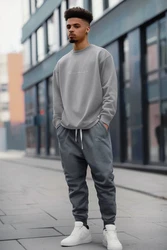 Reichstadt Longsleeve Oversize Langarm Shirt Style 23RS042 Dunkelgrau (23RS042)