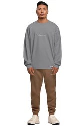 Reichstadt Longsleeve Oversize Langarm Shirt Style 23RS042 Dunkelgrau (23RS042)