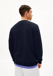 Armedangels Sweatshirt BAARO COMFORT Regular Fit nachtblau
