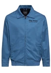 KingKerosin Collegejacke Kustom Kulture (1-St) Hellblau/Blau