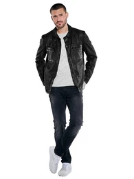 Lederjacke Lederjacke slim fit