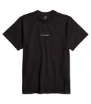 G-STAR T-Shirt CENTER CHEST LOGO Schwarz/Dunkelrot/Braun