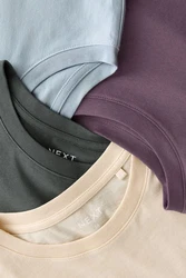 Next Bandeau-Bikini-Top T-Shirts (4er-Pack) Lila/Fliederfarben/Dunkelblau