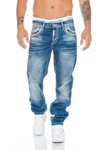 Cipo & Baxx Regular-fit Jeans Blau/Hellblau