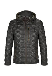 Milestone Steppjacke MSTamino Dunkelgrau/Grau/Dunkelgrün