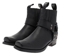 8286 Blues Strong Pull Oil Negro Stiefelette Rahmengenht