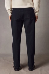 Next Straight Fit Hose im Jeans-Stil Dunkelblau/Blau/Grau