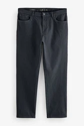 Next Straight Fit Hose im Jeans-Stil Dunkelblau/Blau/Grau