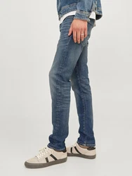 Jack & Jones Straight Regular-fit Jeans Hellblau/Blau/Dunkelblau