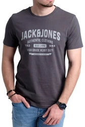 Jack & Jones Print-Shirt (5er-Pack) T-Shirts mit Aufdruck Khaki/Dunkelgrün