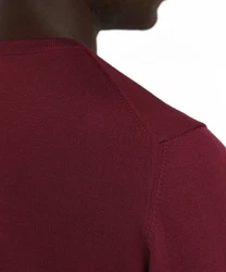 FALKE Strickpullover Dunkelrot/Bordeaux