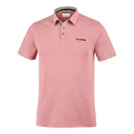 Columbia Poloshirt Nelson Point Rosa/Dunkelrot
