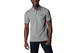 Columbia Poloshirt Nelson Point Grau/Hellgrau/Dunkelgrau/Braun